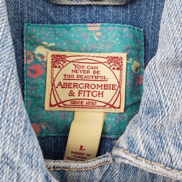Abercrombie & Fitch jean jacket - Picture 3 of 3